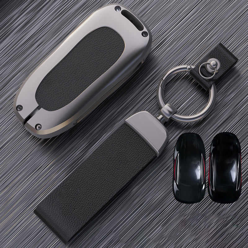 Tesla Model X Key Fob Cover - Aluminum Alloy Protective Case
