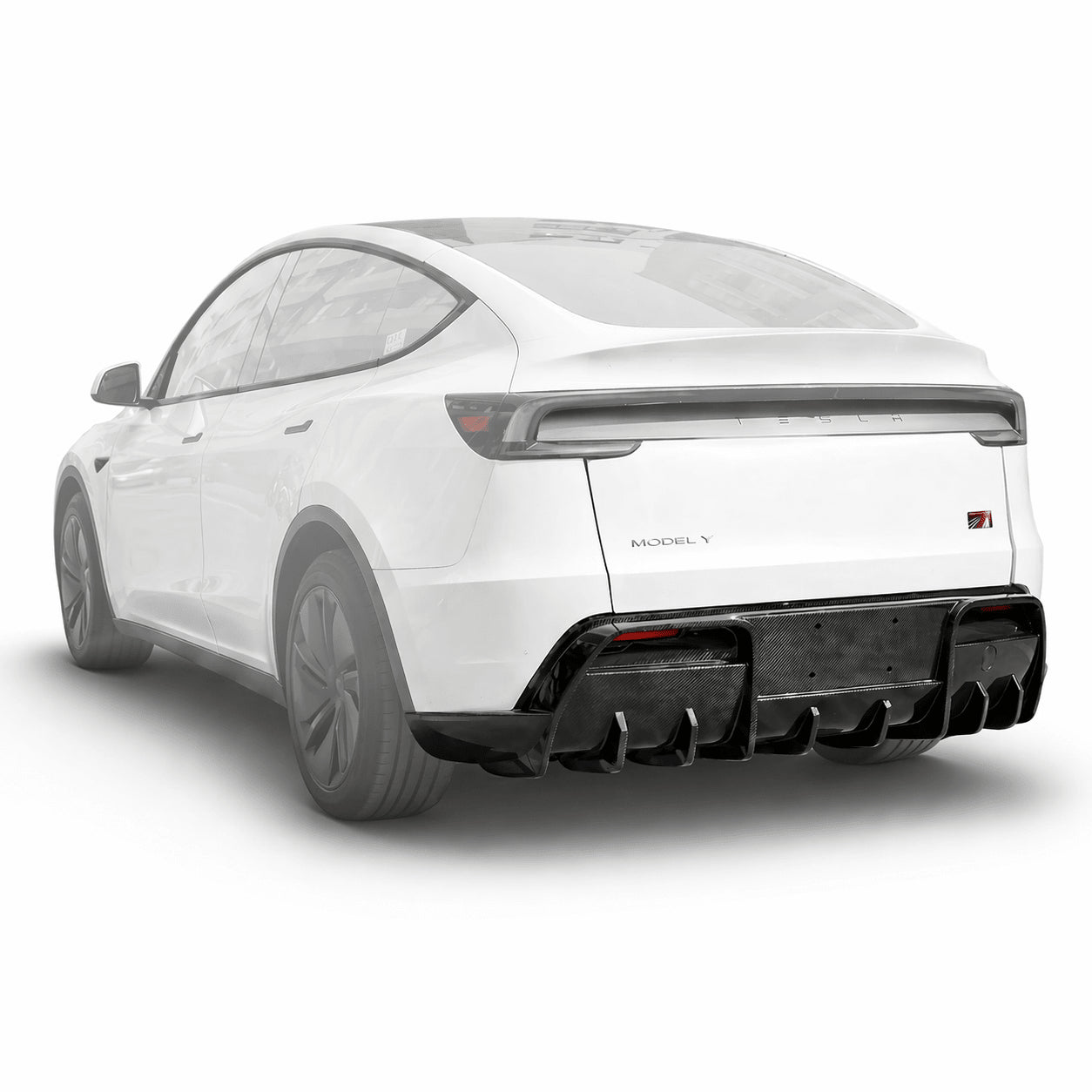 Carbon Fiber Rear Diffuser for Model Y Juniper - High Performance Exterior Upgrade (Glossy/Matte)