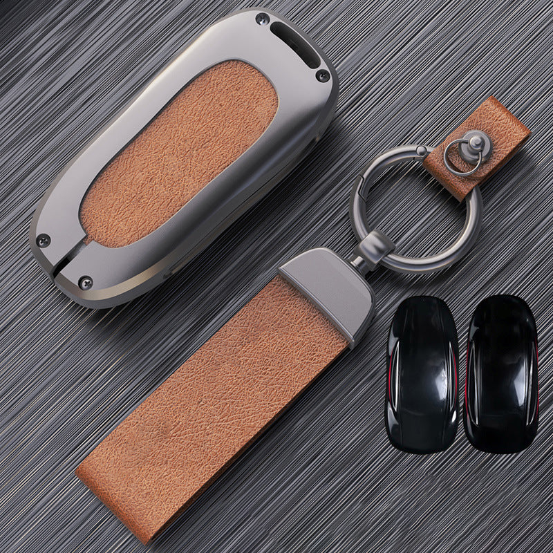 Tesla Model X Key Fob Cover - Aluminum Alloy Protective Case