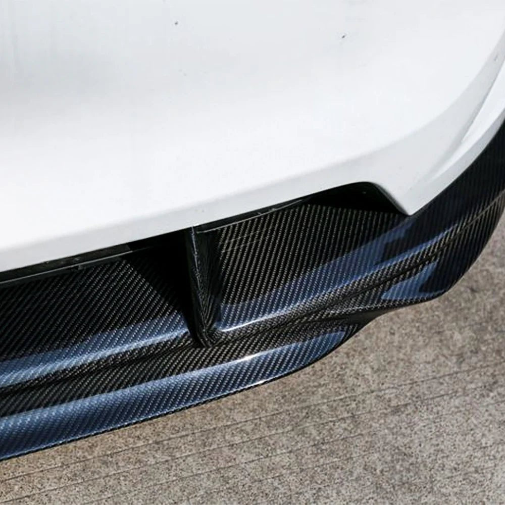 2025+ Model Y Juniper Carbon Fiber Front Lip Splitterc- High Performance Exterior Upgrade (Glossy/Matte)