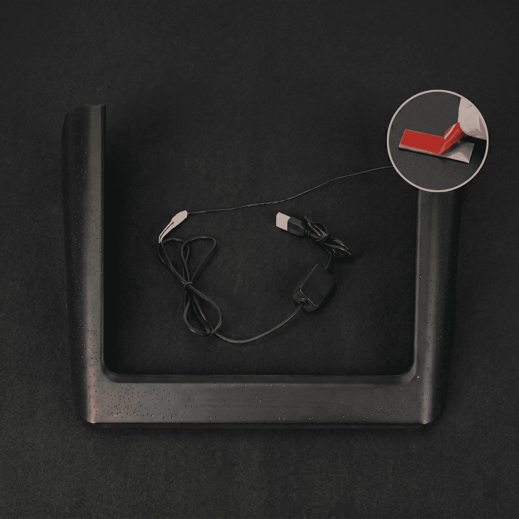 Starry Galaxy Wireless Charging Port Ambient Light for Model 3 Highland / Model Y Juniper