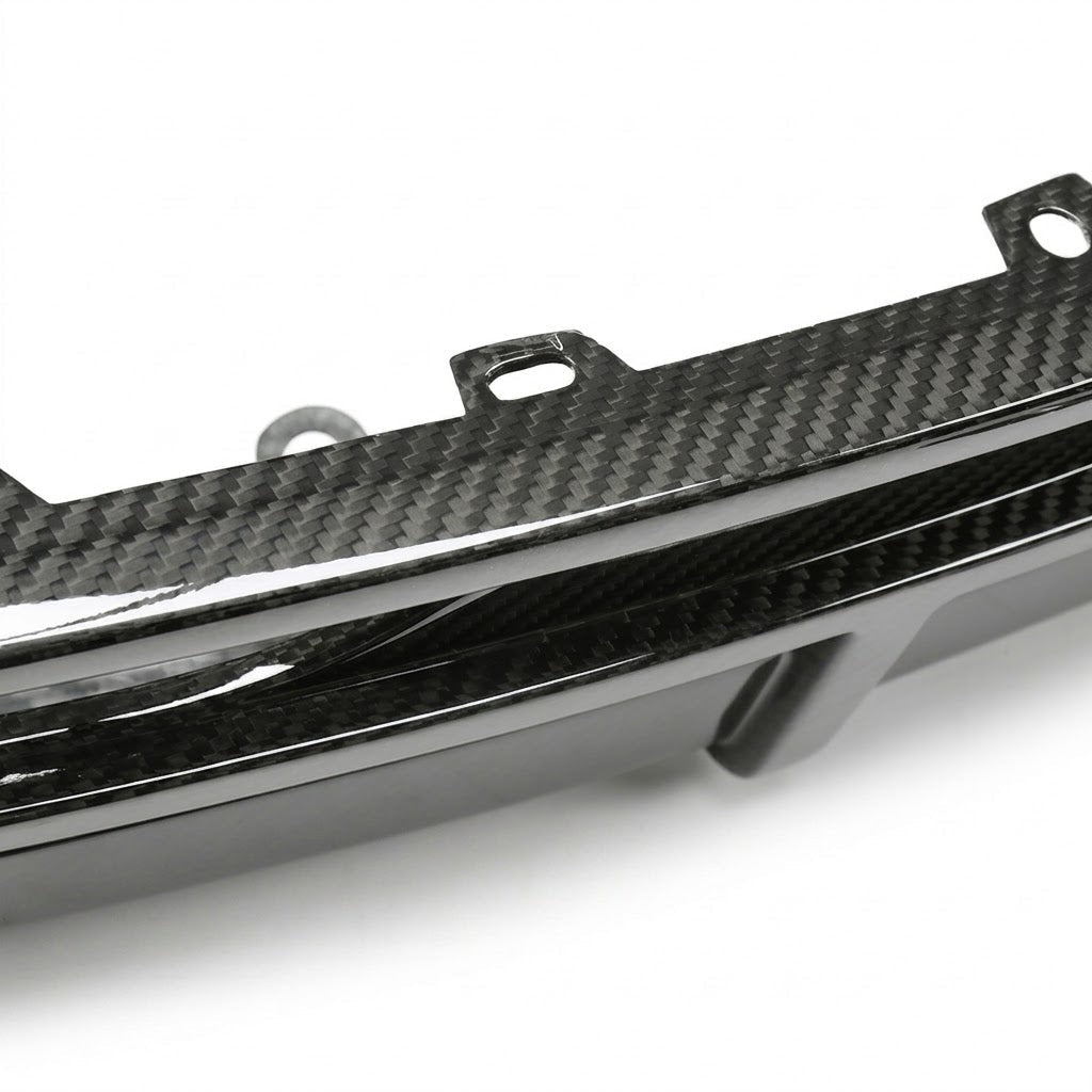 Real Carbon Fiber Rear Diffuser for Tesla Model 3 Highland 2024+