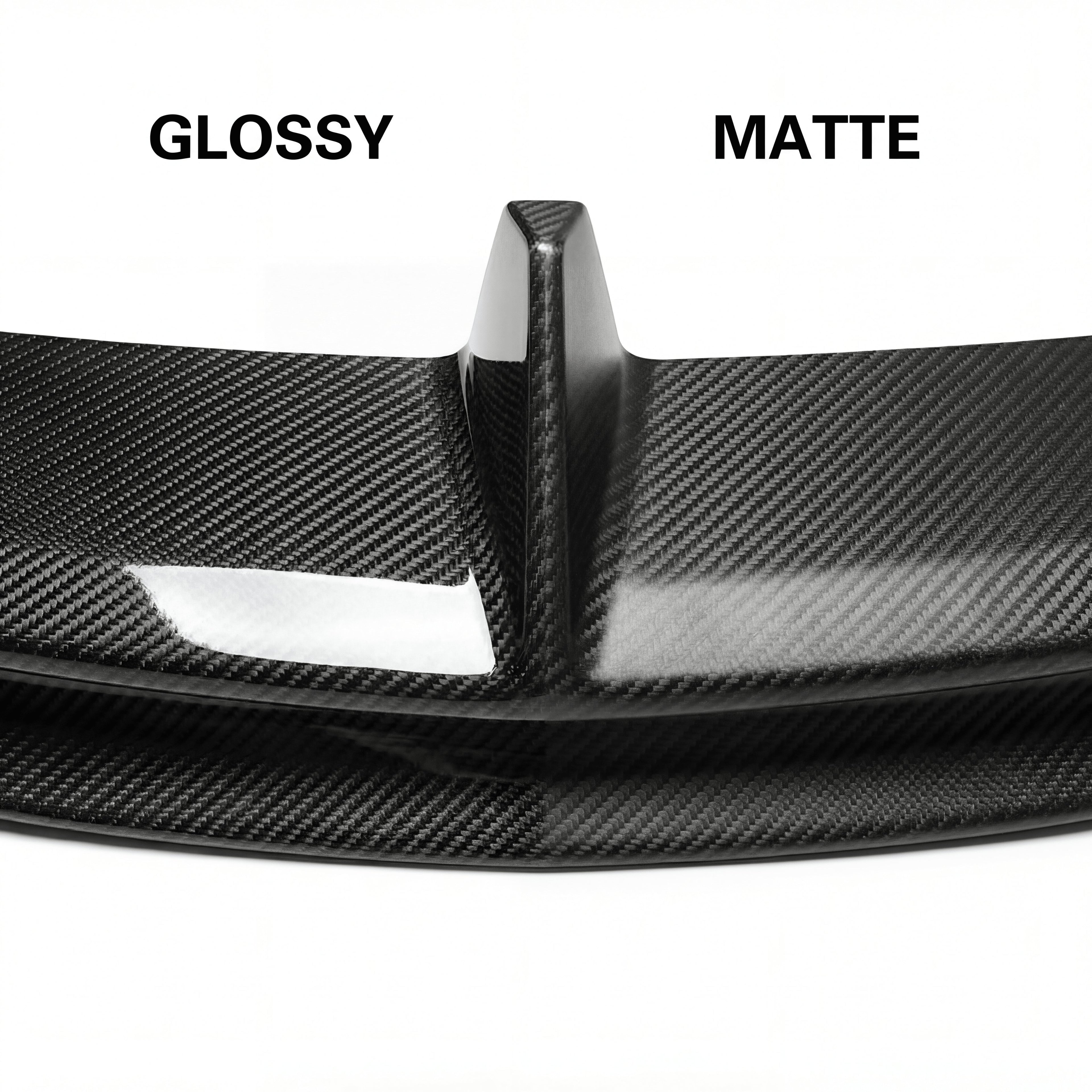 2025+ Model Y Juniper Carbon Fiber Front Lip Splitterc- High Performance Exterior Upgrade (Glossy/Matte)