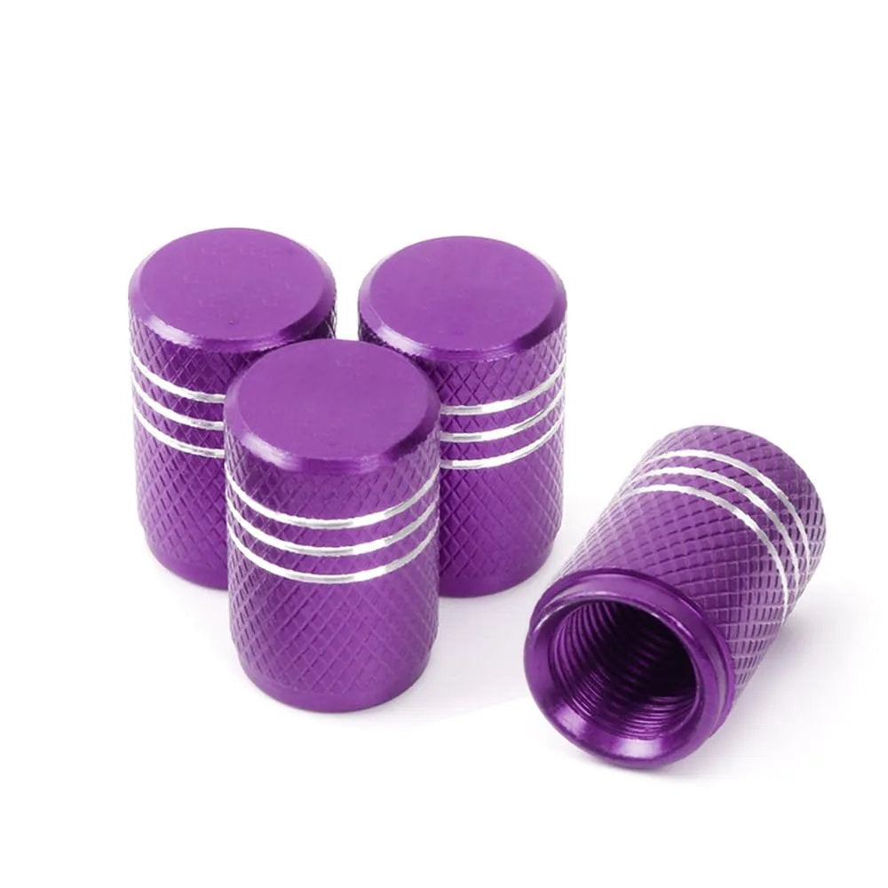Tesla Valve Stem Caps (4 Pcs)