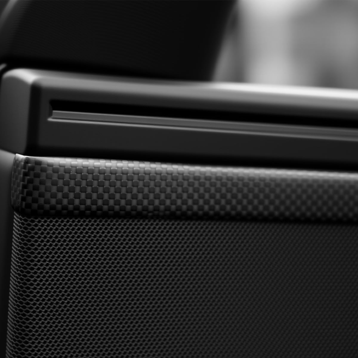 Dry Carbon Fiber Door Panel Trim Covers for Tesla Model Y Juniper