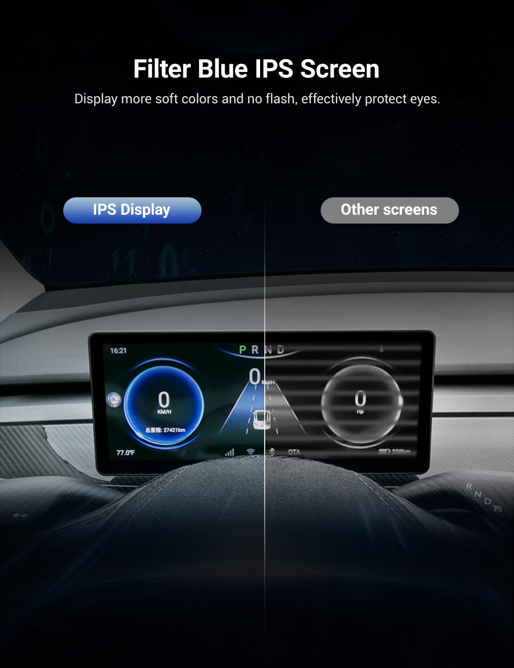 10.25‘’ Android 4G Tesla Model 3 / Y Display LCD Instrument Dashboard Screen