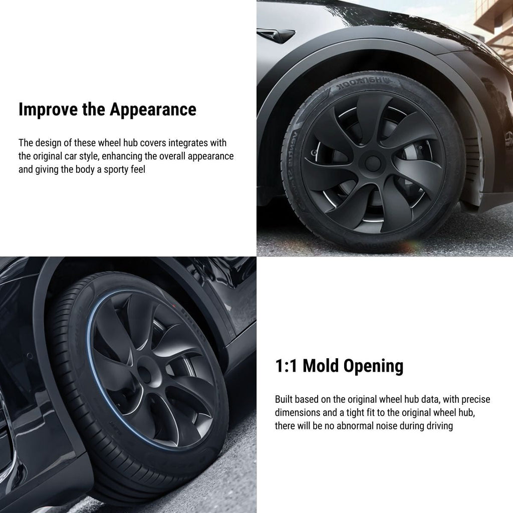 18″ 19″ 20″ Wheel Covers for Tesla Model 3 / Model Y (4PCS)