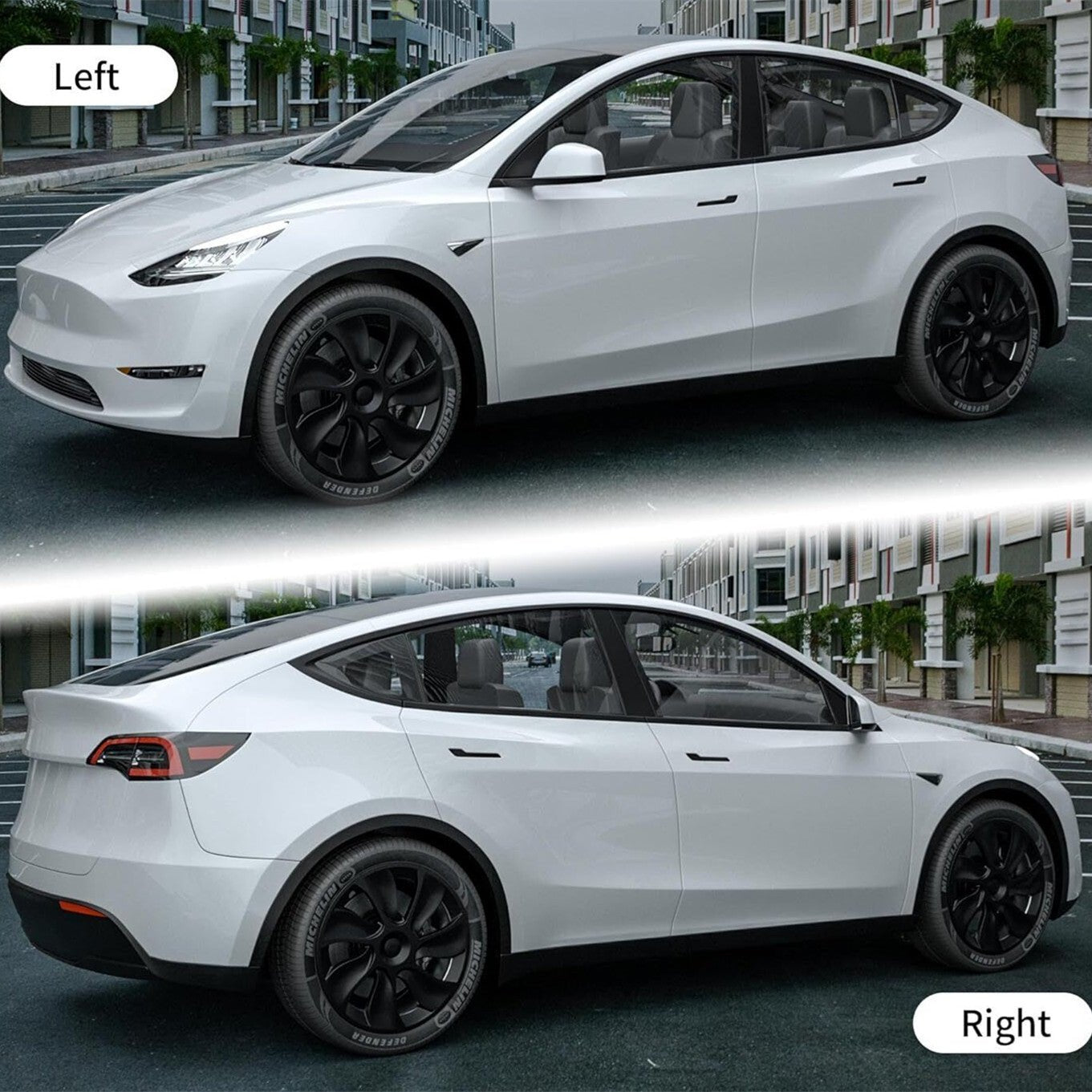 18″ 19″ 20″ Wheel Covers for Tesla Model 3 / Model Y (4PCS)