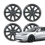 18″ 19″ Wheel Covers For Tesla Model 3/Y (4PCS) – Full Rim Coverage, Easy Snap-On Installation