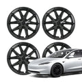 18″ 19″ Wheel Covers For Tesla Model 3/Y (4PCS) – Full Rim Coverage, Easy Snap-On Installation
