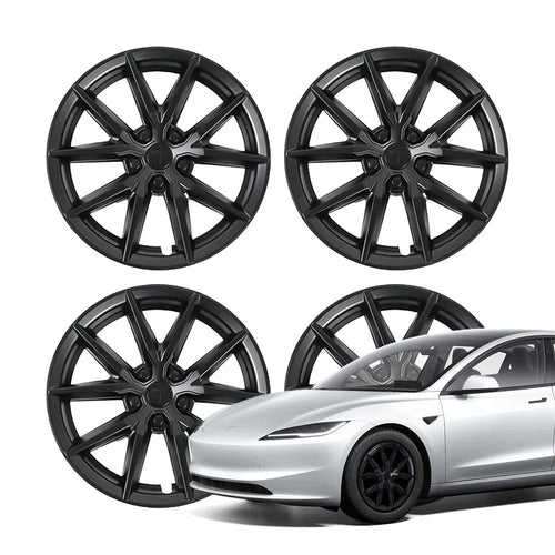 18″ 19″ Wheel Covers For Tesla Model 3/Y (4PCS) – Full Rim Coverage, Easy Snap-On Installation