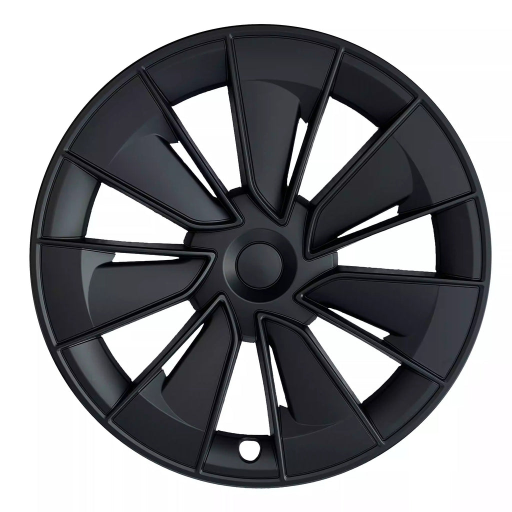 19 Gemini Performance-Style ABS Wheel Hubcaps for Model Y | 4-Piece Set | 5 Colors | 2 Styles | Tool-Free Install