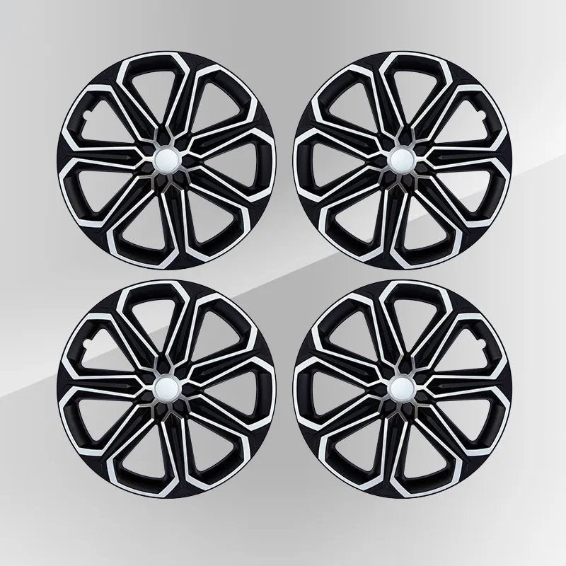 19" Tesla Model Y Wheel Covers (4pcs) - Reinforced ABS Hubcaps for 2020-2024 Model Y
