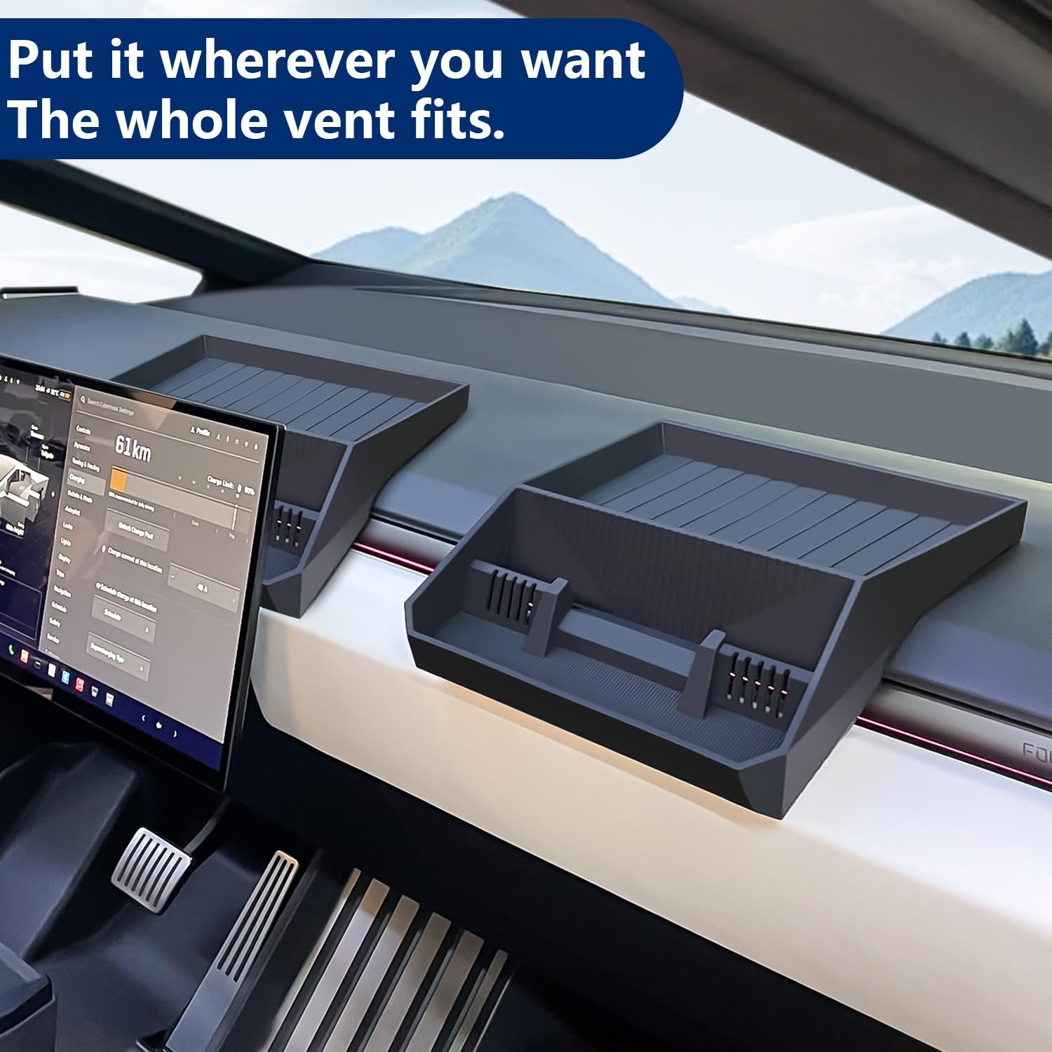 Dashboard Storage Box for Cybertruck