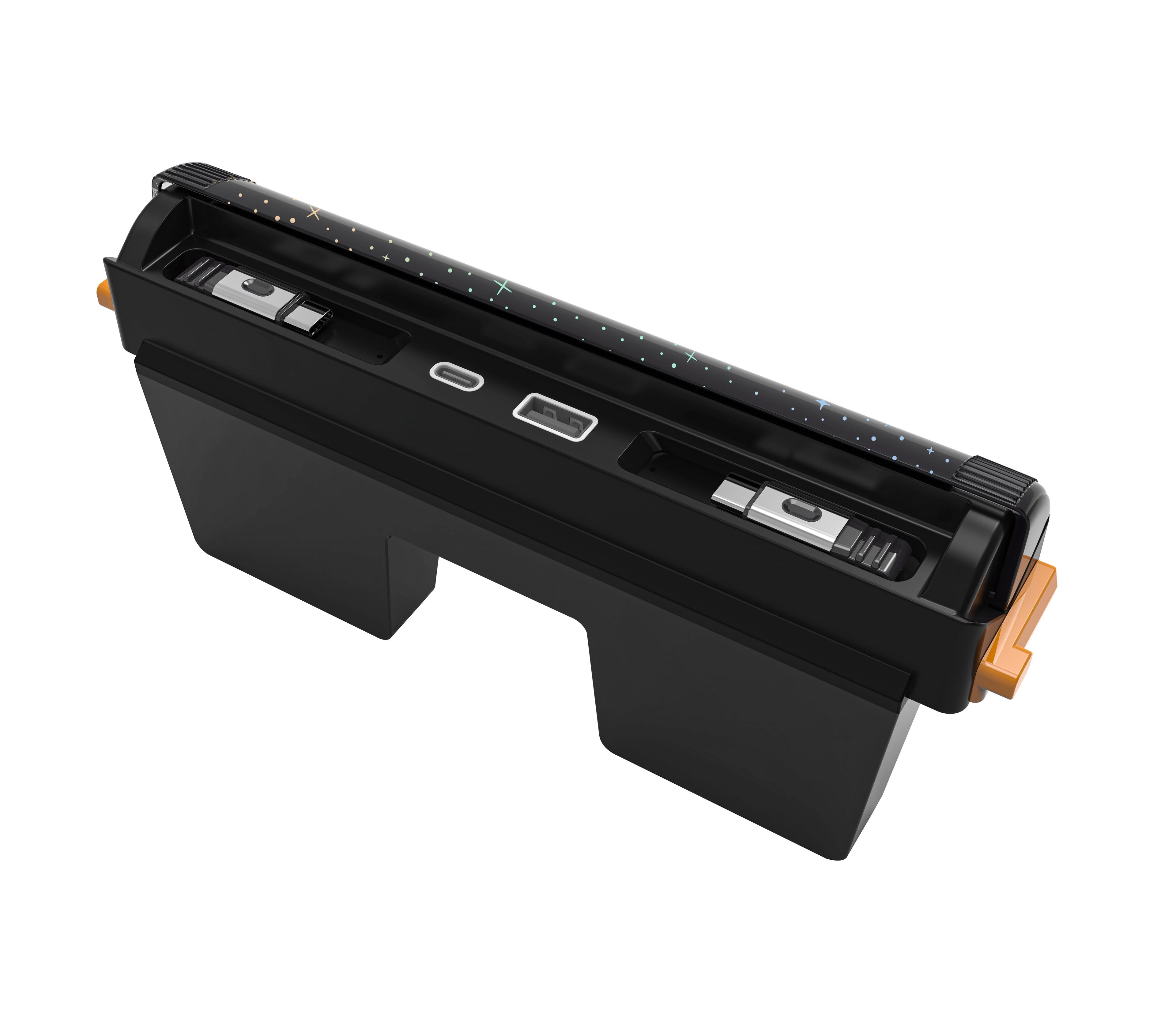 Starlight Retractable Charging Hub with Sliding Console Cover for Tesla Model 3 2023.11+ / Y 2025.03+