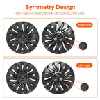 4 Pcs Wheel Covers for Tesla Model Y 19-Inch Wheels