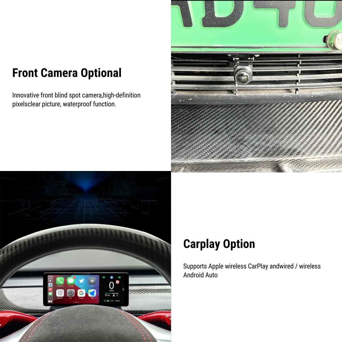 6.2'' Dashboard Screen Display for Tesla Model 3 / Model Y