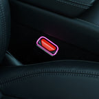 64-Color RGB Seat Belt Buckle Ambient Light Kit for Tesla Model 3 Highland & Model Y Juniper
