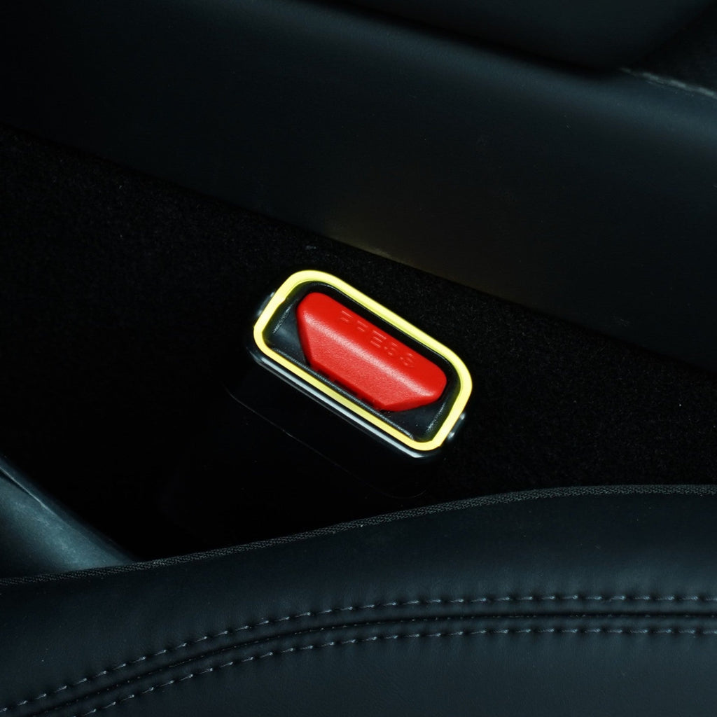 64-Color RGB Seat Belt Buckle Ambient Light Kit for Tesla Model 3 Highland & Model Y Juniper