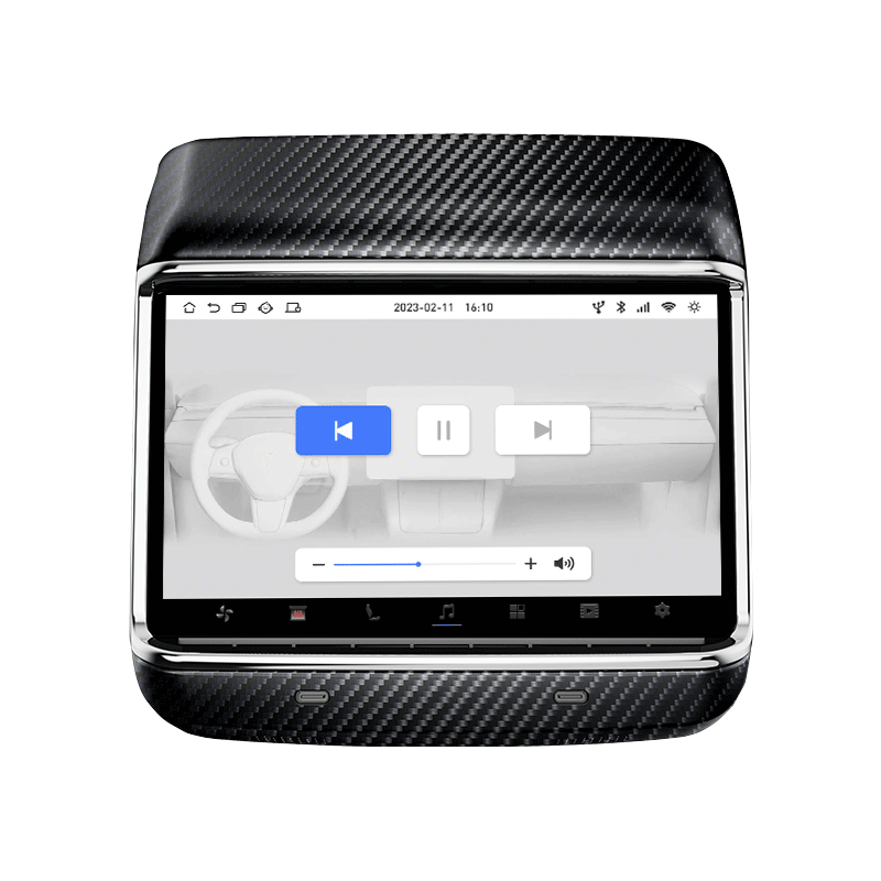 7.2 Inch Rear Android Entertainment Touch Screen Display for Tesla Model Y / 3