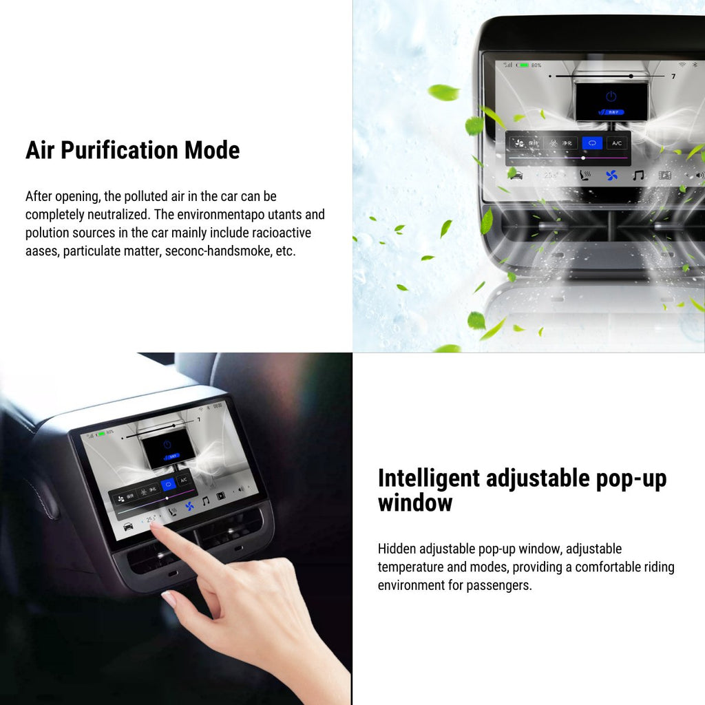 7‘’ Rear Entertainment System for Tesla Model Y / 3