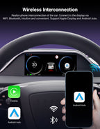 8.9'' Integrated Dashboard Display with Ambient Lighting for Tesla Model 3 / Y