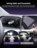 8.9'' Integrated Dashboard Display with Ambient Lighting for Tesla Model 3 / Y