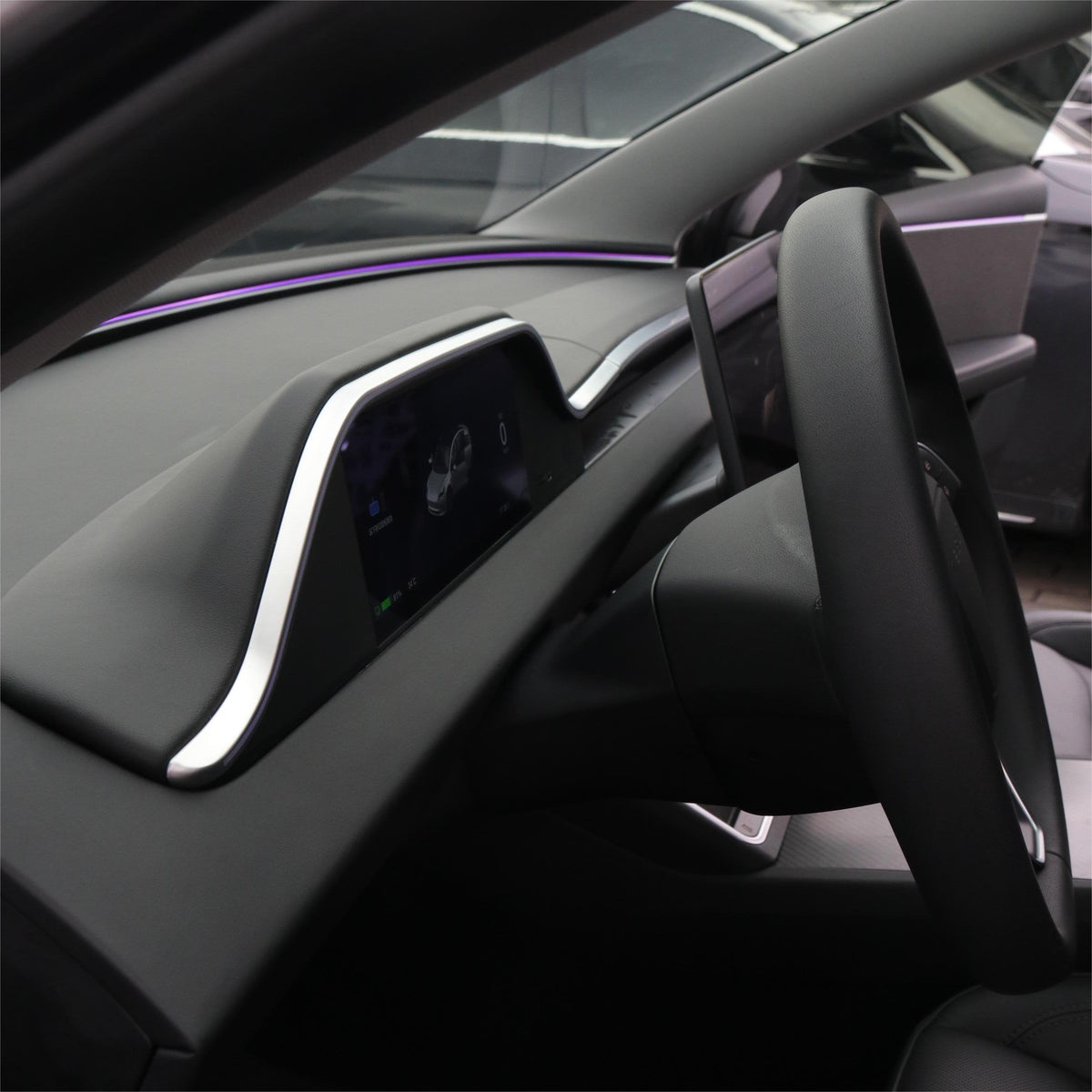 8.9'' Integrated Dashboard Display with Ambient Lighting for Tesla Model 3 / Y