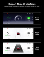 9 Inch Screen Dashboard Display With Carplay & Android Auto for Tesla Model 3 / Model Y