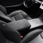 Alcantara Armrest Cover for Tesla Model 3 Highland/Model Y Juniper