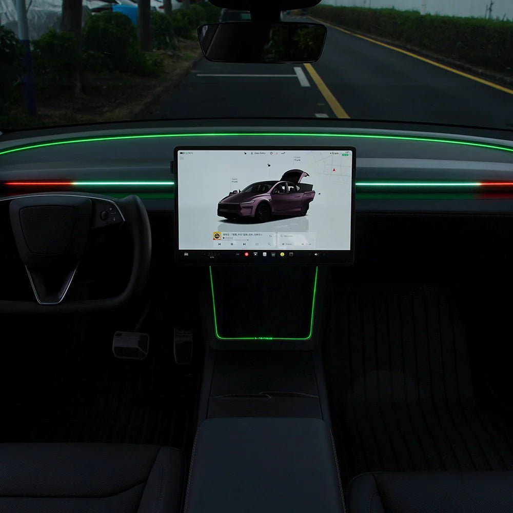 Dashboard RGB Lights with Integrated BSD System for Model 3/Y