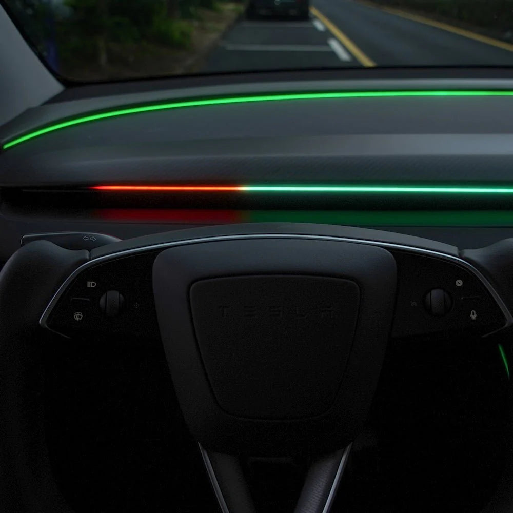 Dashboard RGB Lights with Integrated BSD System for Model 3/Y