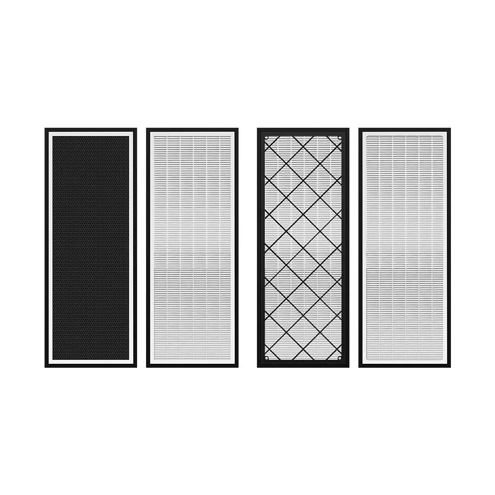 Cabin Air Filter Replacement for Tesla Model Y – HEPA Upper & Lower Set (4PCS)