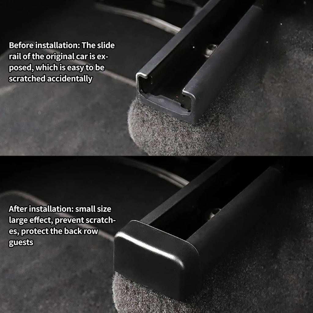Car Slide Rails Anti-Kick Plugs Suitable for Tesla Model 3/Y