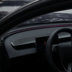 Carbon Fiber Dashboard Snap-On Patch for Tesla Model 3 Highland/Model Y Juniper