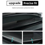Carbon Fiber Dashboard Snap-On Patch for Tesla Model 3 Highland/Model Y Juniper