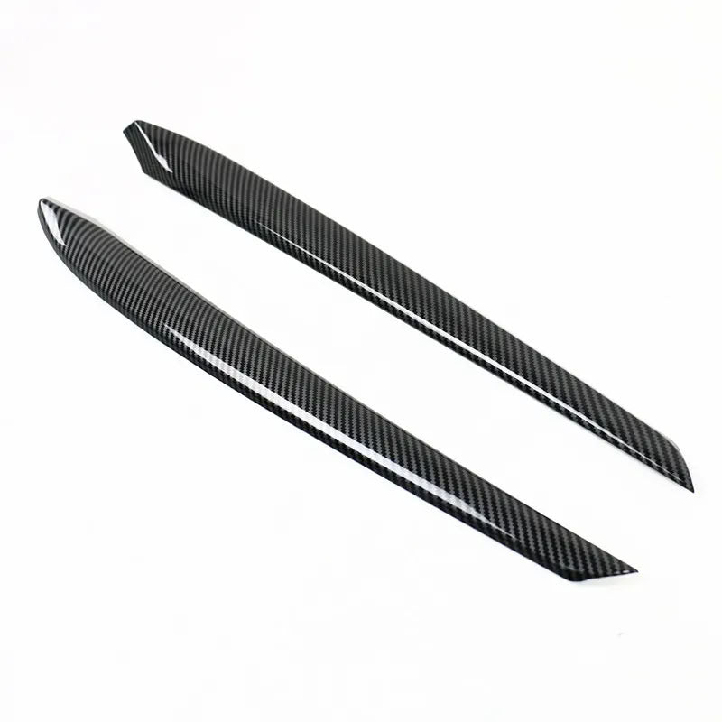Carbon Fiber Textured Inner Door Panel Cover for Tesla Model 3/Y (2021-2023)