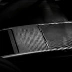 Carbon Fiber Center Console Trim Panel for Tesla Model S/X 2022+