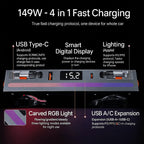 Center Console Ambient Light USB Hub Tesla Model Y Juniper / Model 3 Highland