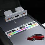 Center Console Ambient Light USB Hub Tesla Model Y Juniper / Model 3 Highland