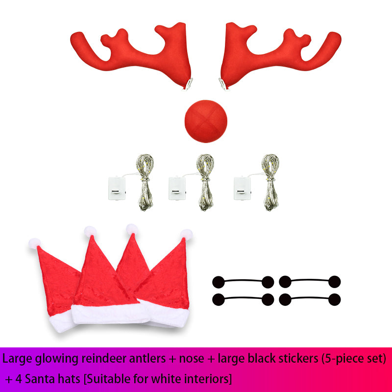 Christmas Reindeer Antler Light Pendant for Tesla Model 3/Y/S/X