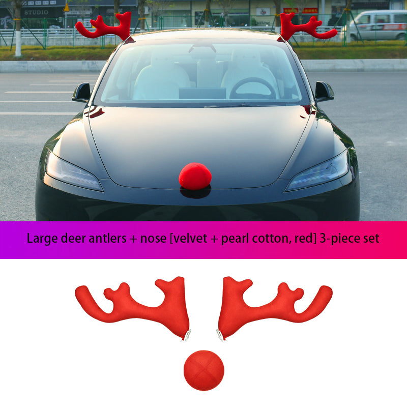Christmas Reindeer Antler Light Pendant for Tesla Model 3/Y/S/X