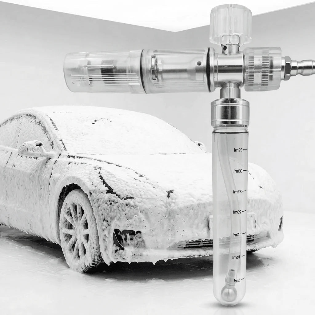 Compact Foam Cannon | Fast & Convenient Car Wash Tool with 1/4" Quick Connect