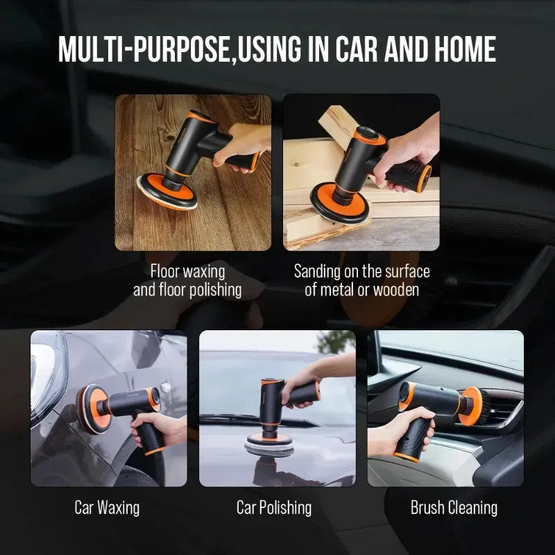 Cordless Buffer Polisher Kit – Tesla Interior Cleaning Products for Model S/3/X/Y