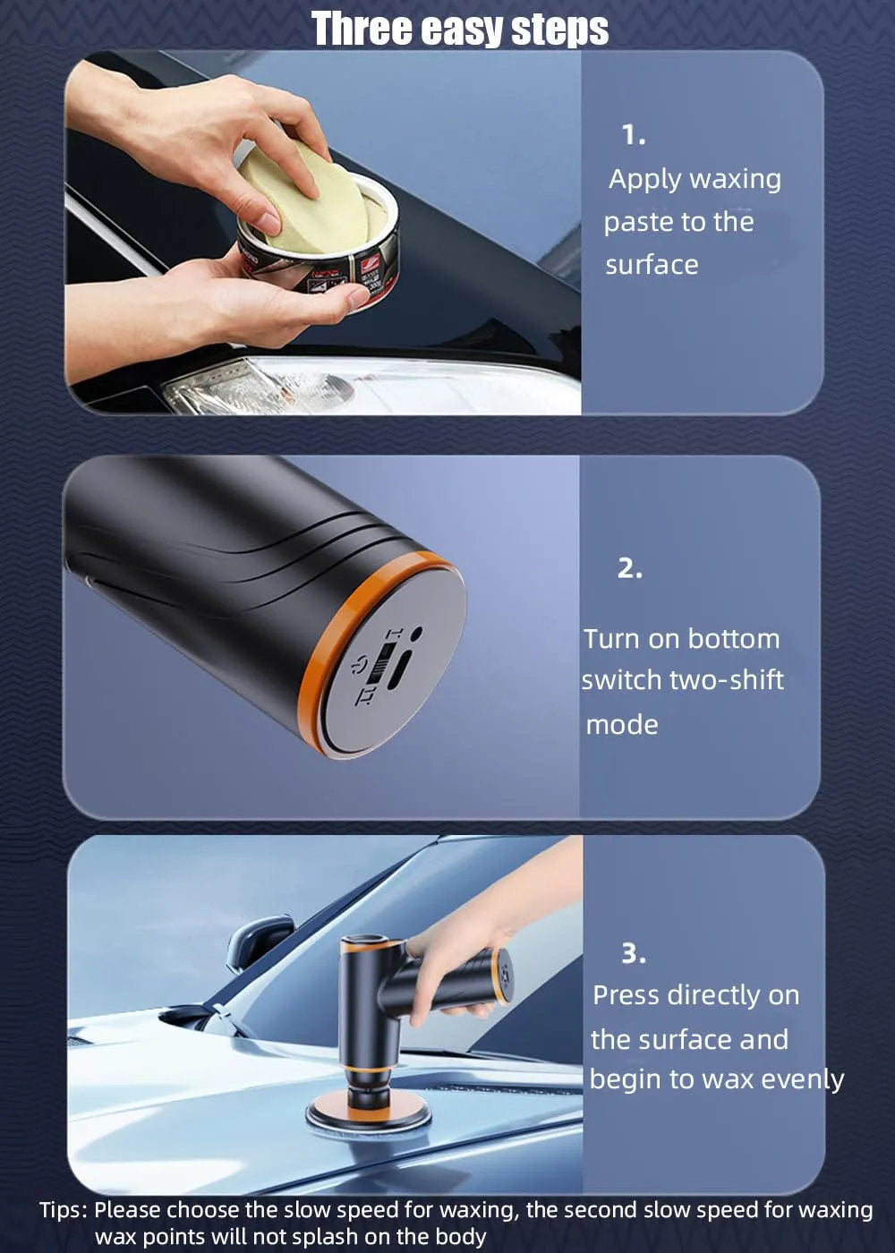 Cordless Buffer Polisher Kit – Tesla Interior Cleaning Products for Model S/3/X/Y
