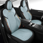 Cotton-Linen Seat Covers for Tesla Model 3