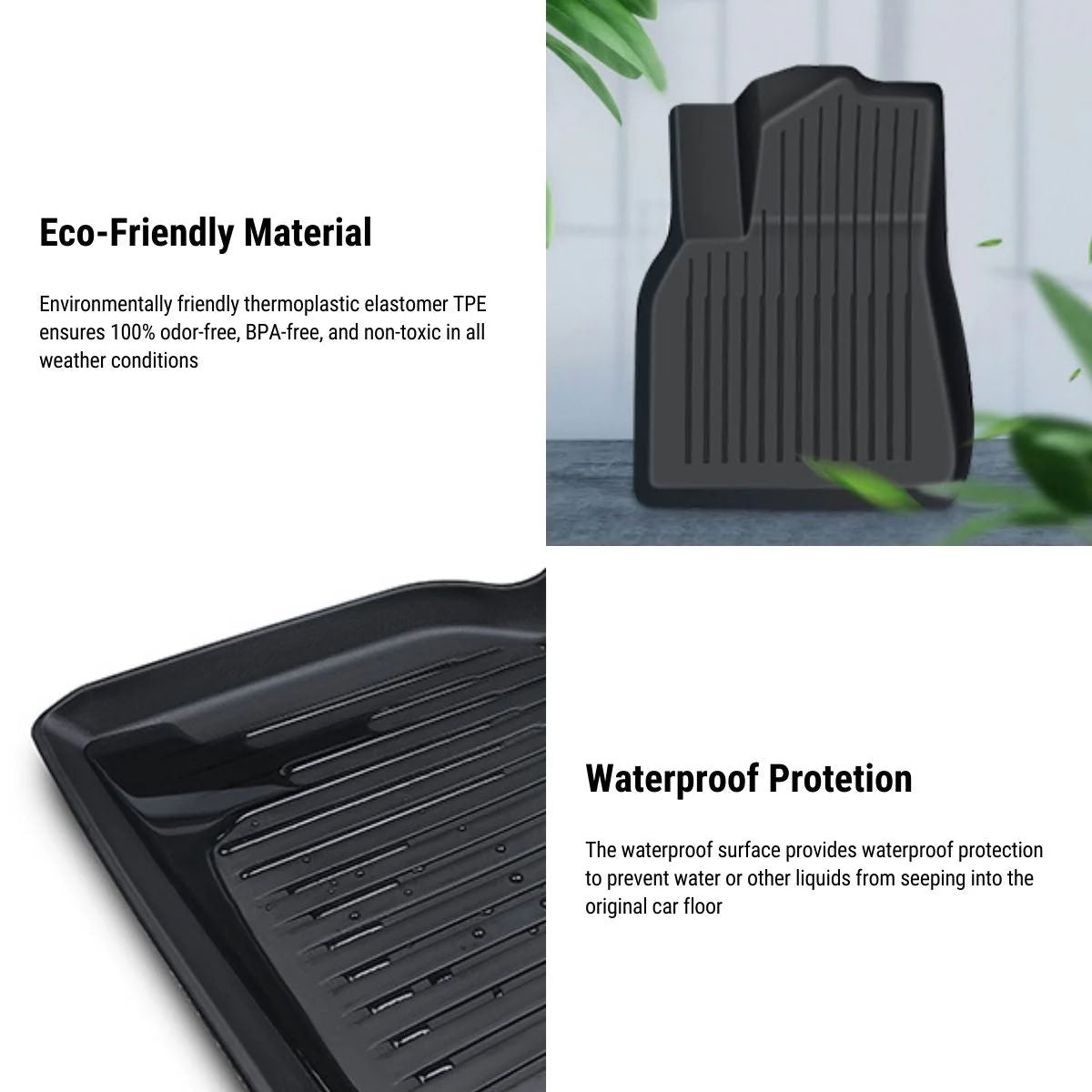 Floor Mat for Tesla Model S (Left Hand Drive)