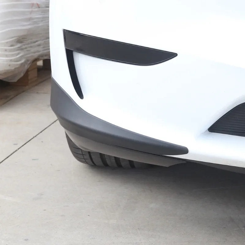 Front Bumper Corner Protection Guards for Tesla Model Y（2020-2024）ABS