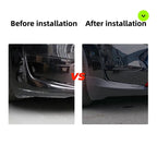 Front Bumper Corner Protection Guards for Tesla Model Y（2020-2024）ABS