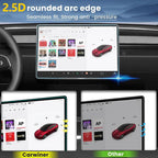 Front & Rear Display Tempered Glass Screen Protector for Model Y Juniper / 3 Highland